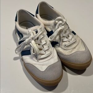 Navy and White Sneakers